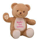 Online Exclusive Embroidered Baby Brown Teddy Bear - Build-A-Bear Workshop&reg;