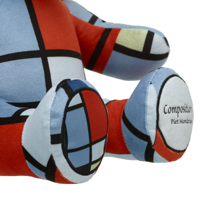 Piet Mondrian Composition Teddy Bear Gift Set