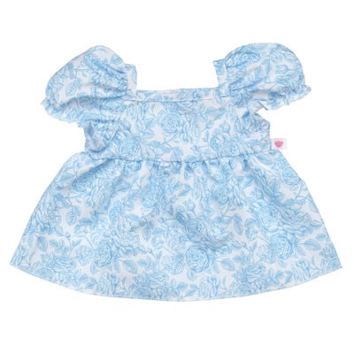 Blue Floral Dress