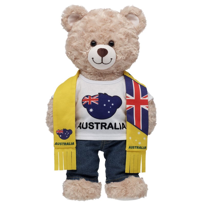 Australia Scarf and T-Shirt Set by Build-A-Bear