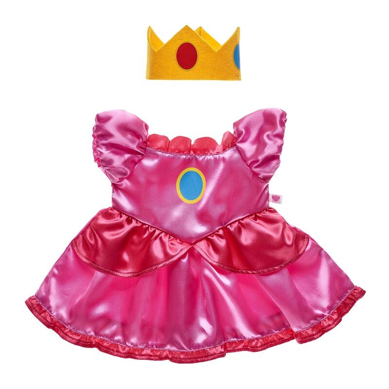 Super Mario Princess Peach Costume by Build-A-Bear