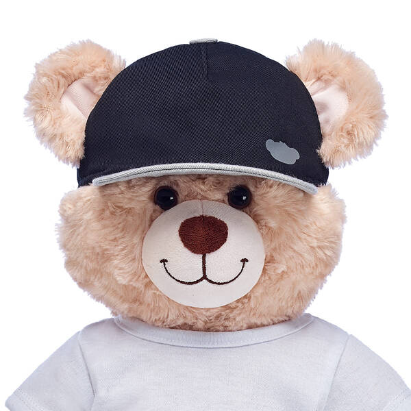 Black Flat Brim Hat for Stuffed Animals Shop Now at BuildABear®