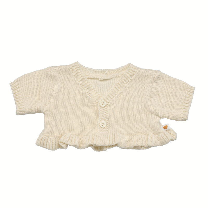 Ruffle Cardigan by Build-A-Bear