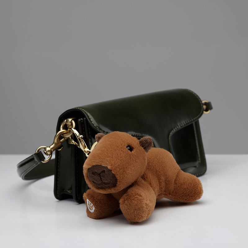 Capybara Plush Bag Charm plush by Build-A-Bear