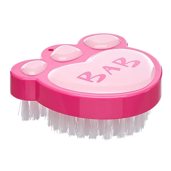 Fuchsia Paw Brush