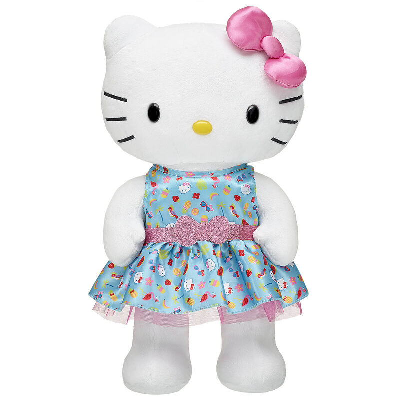 Build bear hello kitty black dress, from buildabear com purrrfect in pjs hello  kitty build a bear workshop