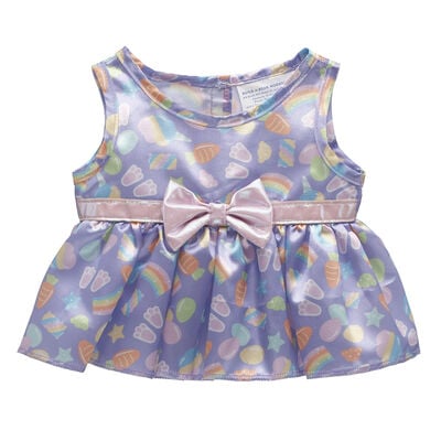 Easter Candy Print Dress