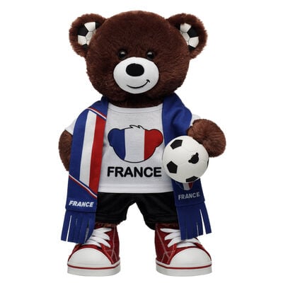 Let's Goal Bear France Soccer Gift Set