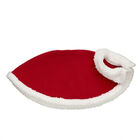 Red and White Fur Cape 
