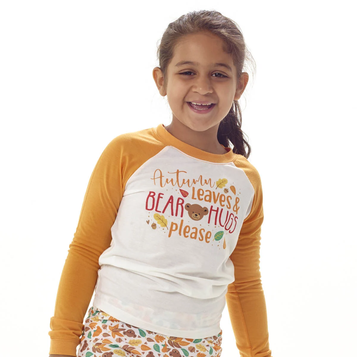 Build-A-Bear Pajama Shop™ Autumn Leaves Top