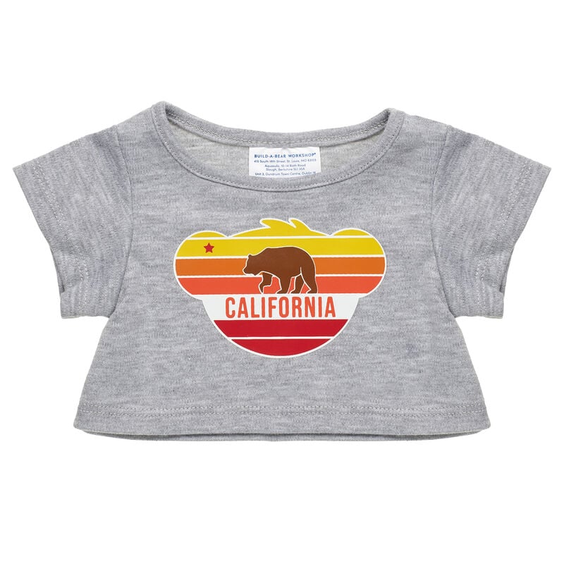 California T-Shirt by Build-A-Bear