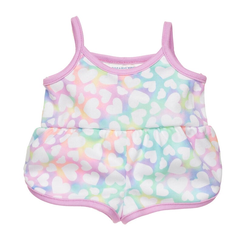 Tie-Dye Hearts Romper - Build-A-Bear Workshop®