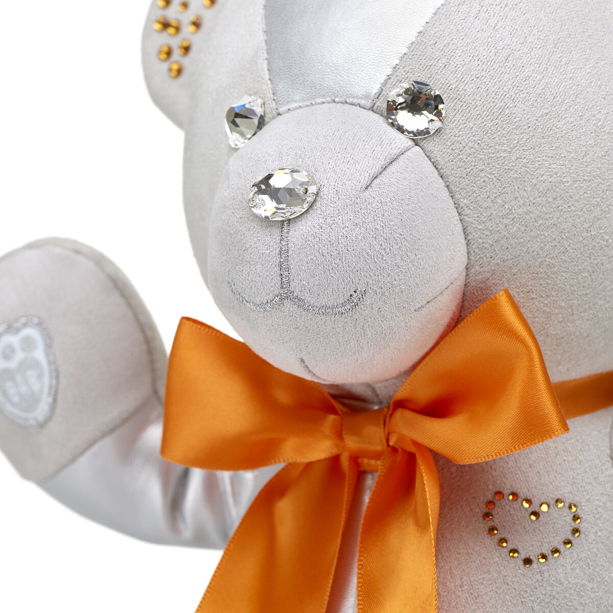 Build-A-Bear Birthstone Bear Featuring Swarovski® Topaz crystals