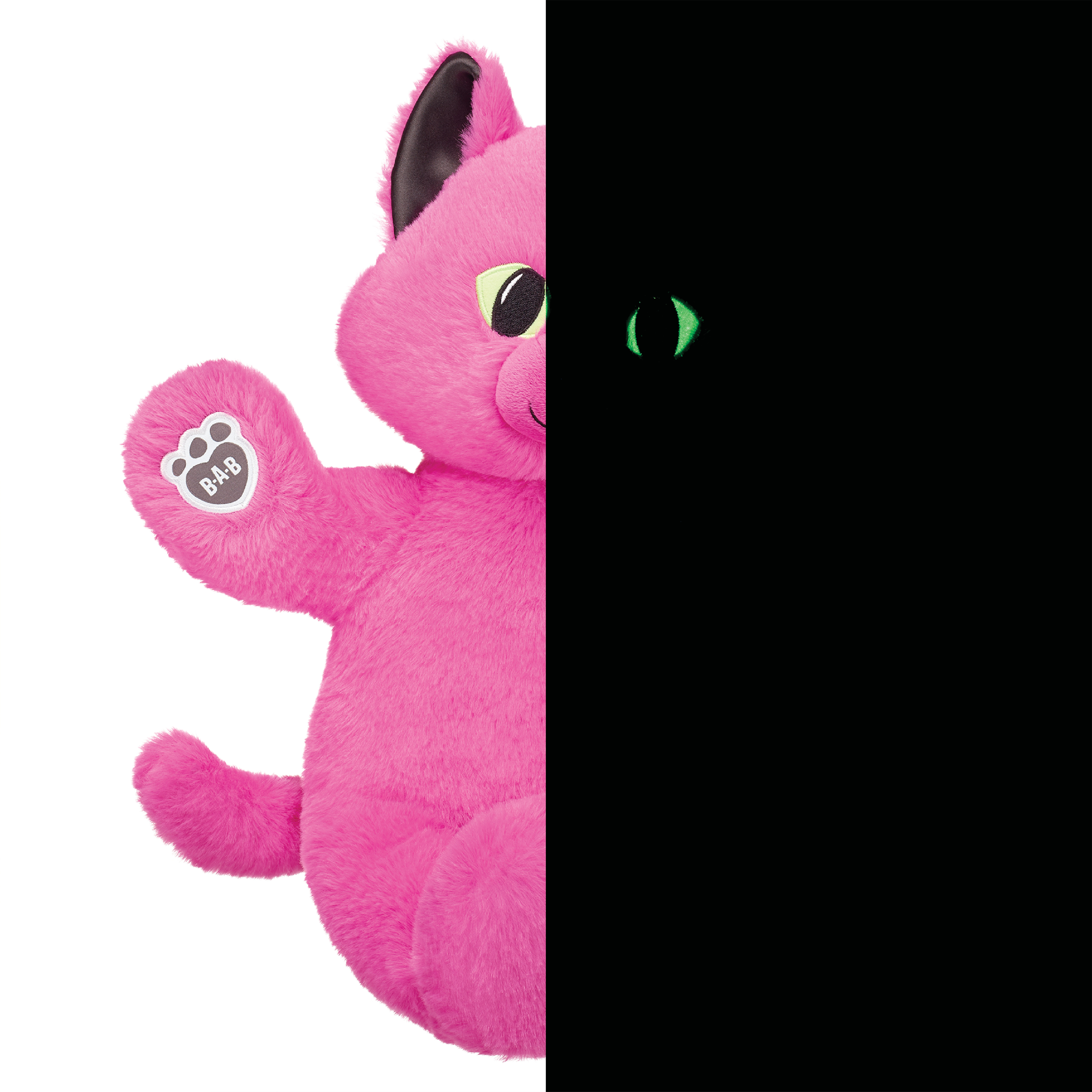 Midnight Glow Kitty Stuffed Animal
