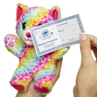 Build-A-Bear Mini Beans&reg; Rainbow Friends Kitty Stuffed Animal