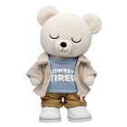 Mellow Moodies Cream Sherpa Jacket plush by Build-A-Bear
