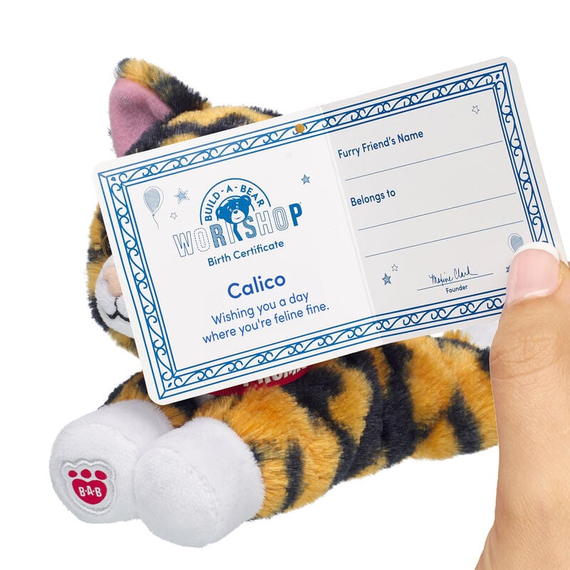 Build-A-Bear Mini Beans Promise Pets Calico Stuffed Animal plush by Build-A-Bear