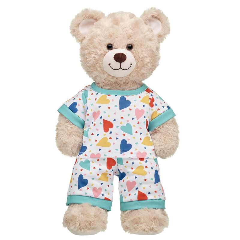 Online Exclusive Colorful Hearts PJ Set
