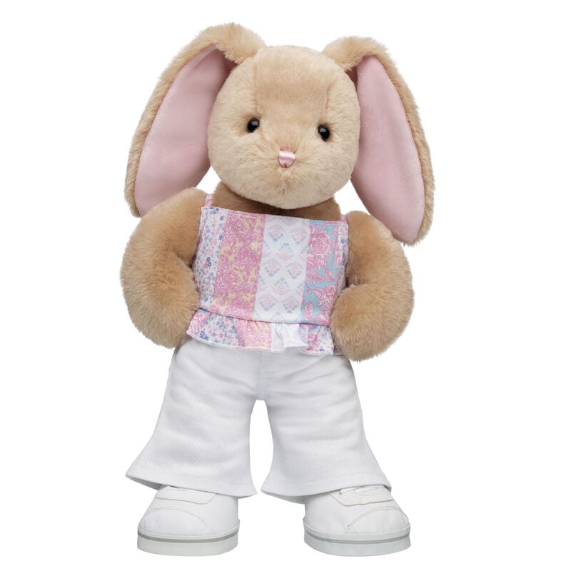 Pawlette Bunny Plush Patchwork Gift Set  plush by Build-A-Bear