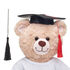 Online Exclusive Black Graduation Cap with Red Tassel