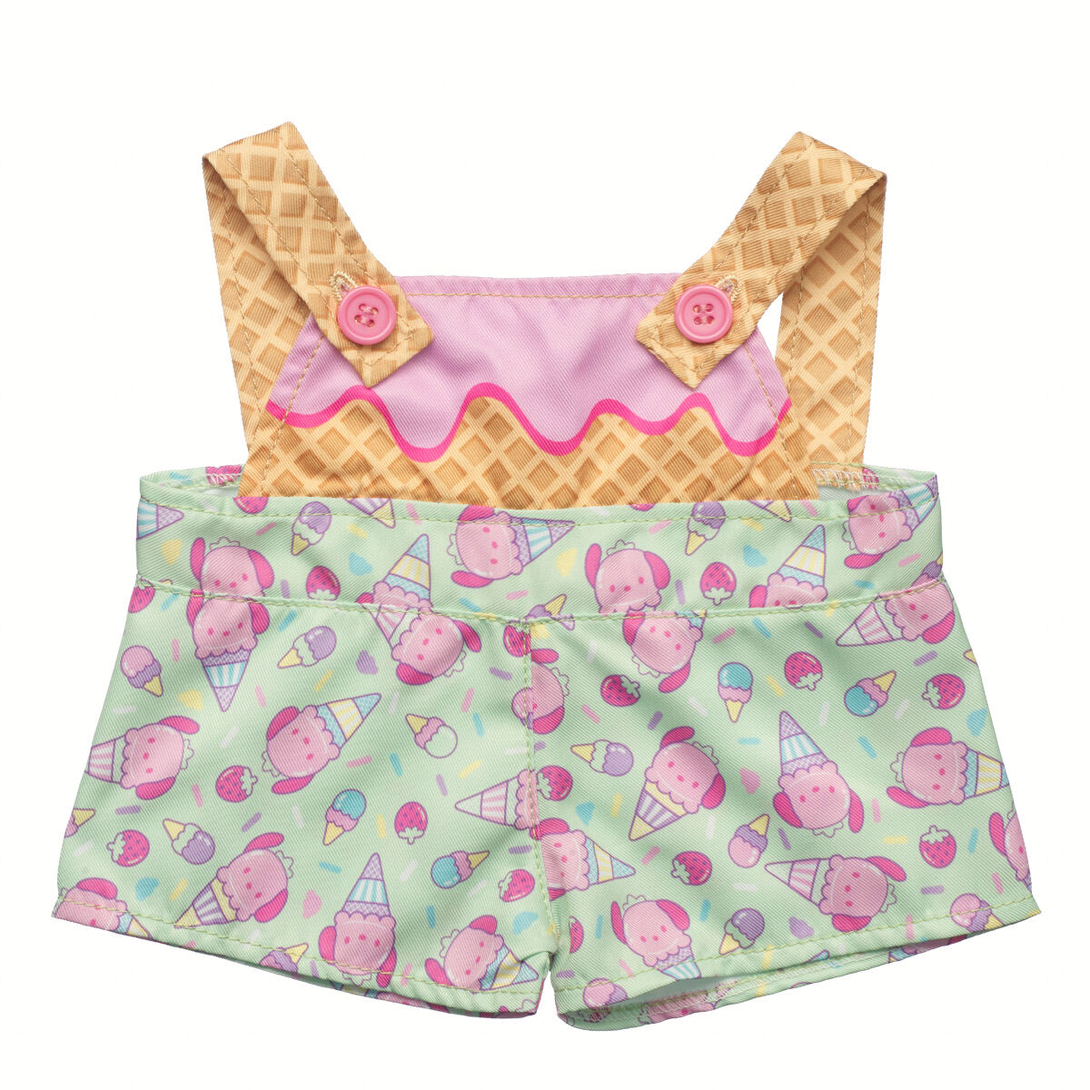 Sanrio® Hello Kitty® and Friends Strawberry Ice Cream Pochacco™ Overalls