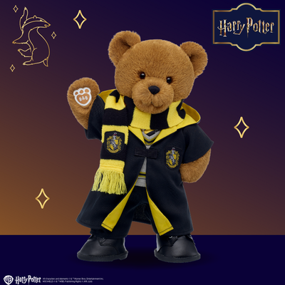 HARRY POTTER&trade; Teddy Bear HUFFLEPUFF&trade; Gift Set with Scarf