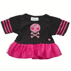 Black and Pink Skull Dress by Build-A-Bear