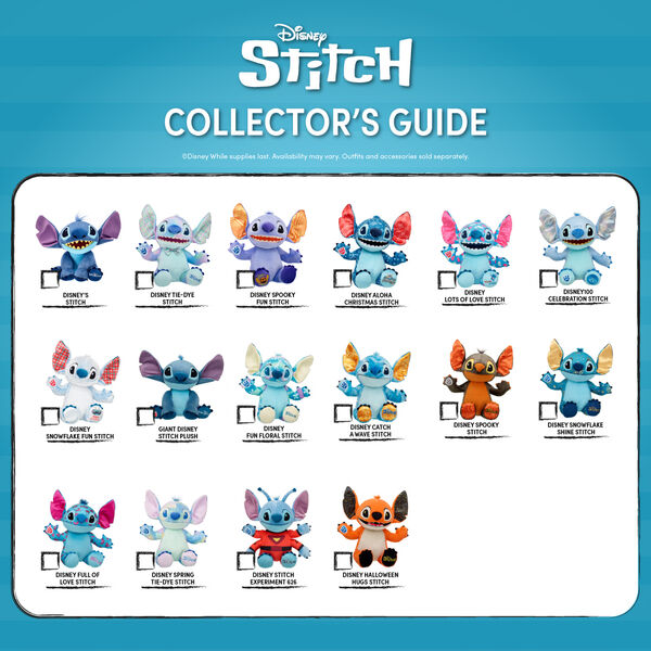 Disney Halloween Hugs Stitch Plush