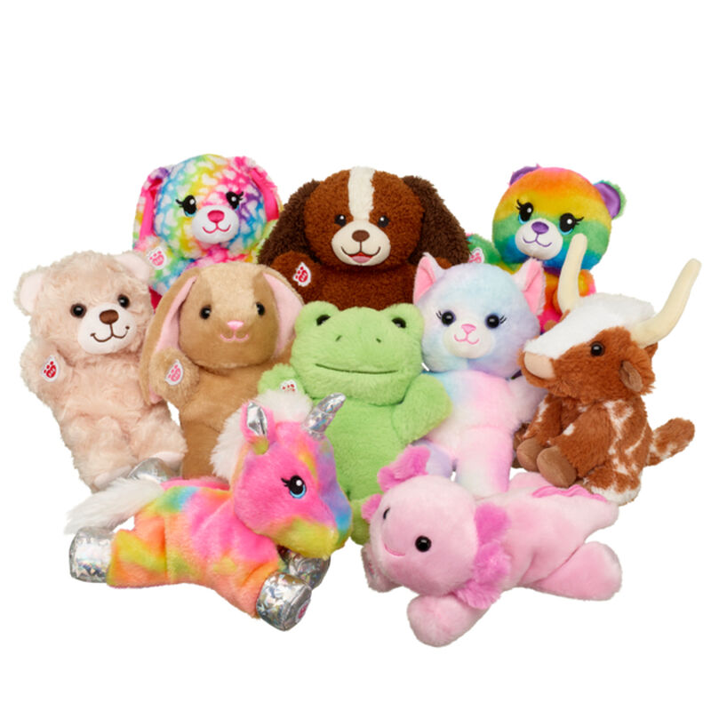 Build-A-Bear Mini Beans Pastel Swirl Kitty Stuffed Animal - Build-A-Bear Workshop®