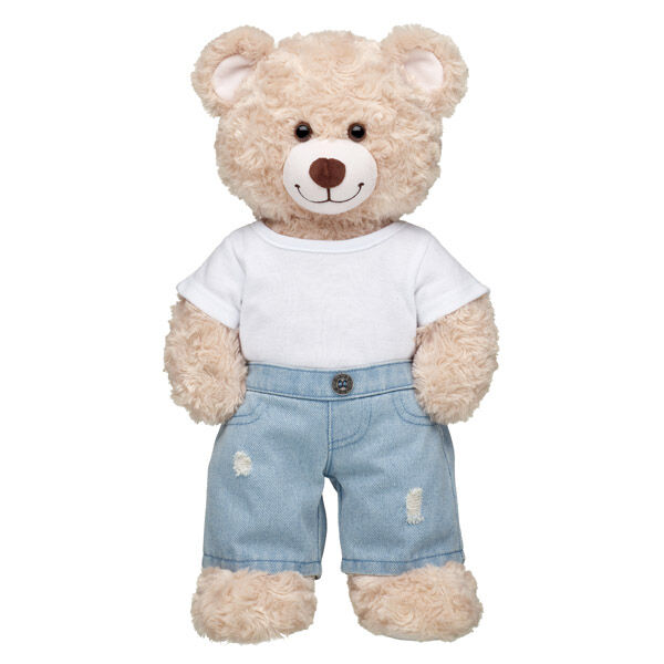 Distressed Light Denim Jeans for Stuffed Animals | Build-A-Bear® Distressed Light Denim Jeans for Stuffed Animals | Build-A-Bear®