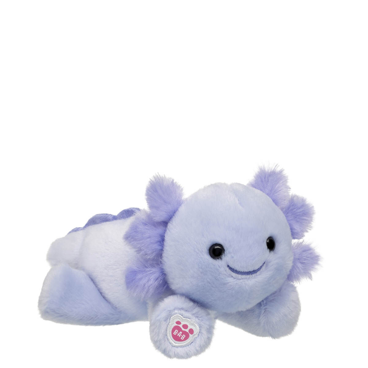 Build-A-Bear Mini Beans Lavender Axolotl Stuffed Animal