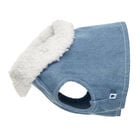 Sherpa Trim Denim Vest 