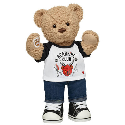 Timeless Teddy Bear Stranger Things™ Bearfire Club Gift Set