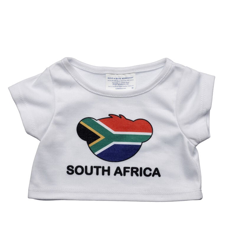 Online Exclusive South Africa T-Shirt by Build-A-Bear