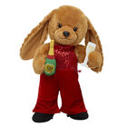 Barkleigh Stuffed Animal Red Jumpsuit and Champagne Gift Set 