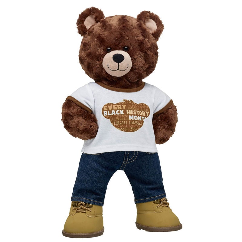 Online Exclusive Cocoa Cuddles Teddy Bear "Black History Every Month" Gift Set  - Build-A-Bear Workshop®