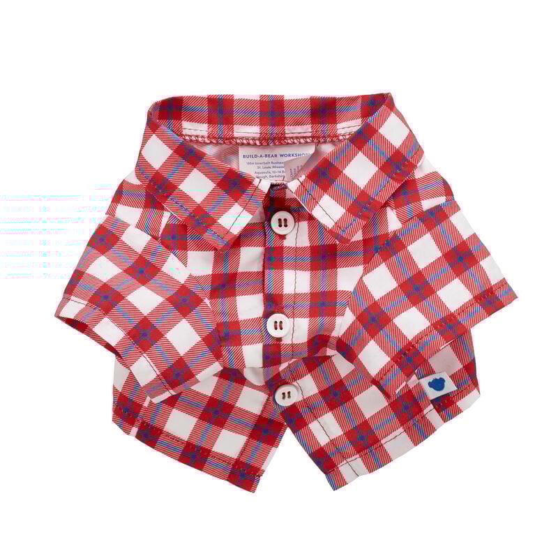 Farm Plaid Shirt - Build-A-Bear Workshop®