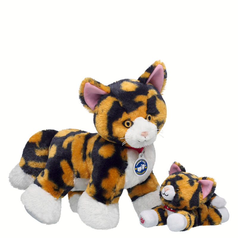 Promise Pets Calico Stuffed Animal Mini Beans Gift Set plush by Build-A-Bear