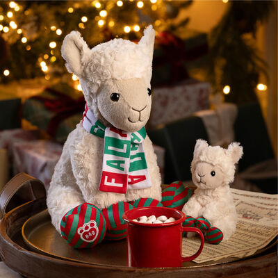 Fa La La Llama Stuffed Animal with Scarf & Mini Beans&reg; Plush