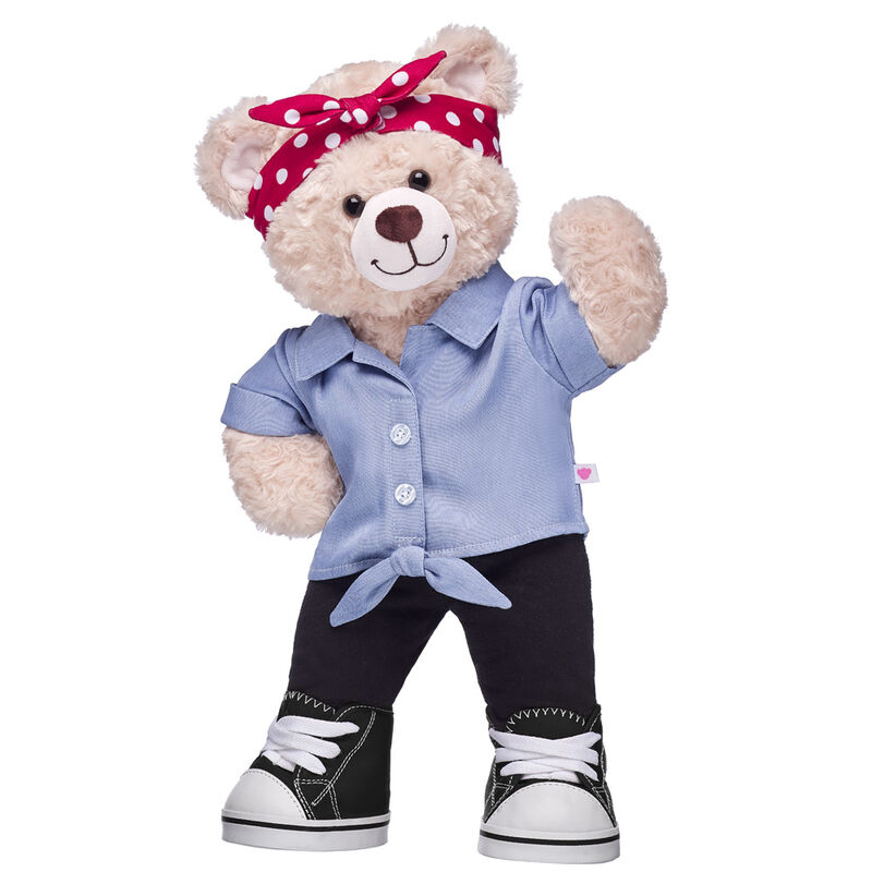 Online Exclusive Happy Hugs Teddy Rosie the Riveter Gift Set