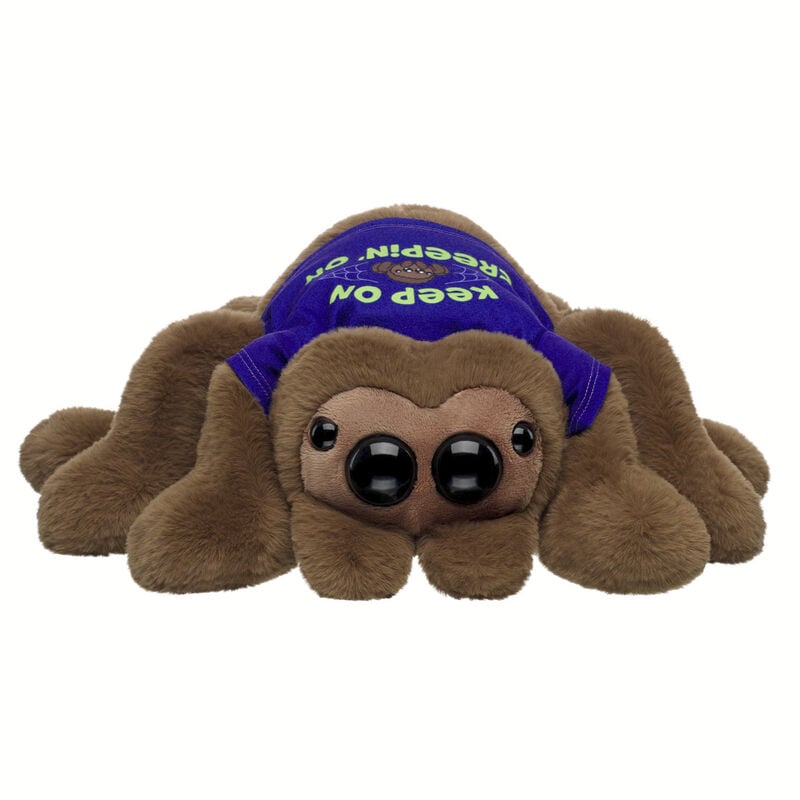 Jumping Spider Stuffed Animal "Keep On Creepin' On" Gift Set plush by Build-A-Bear