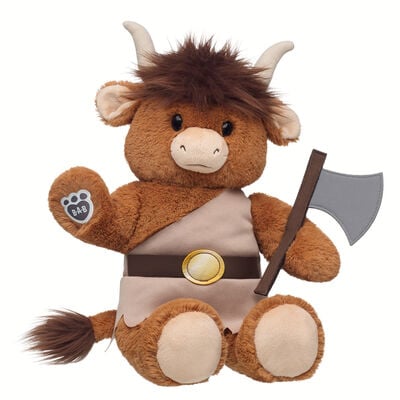 Minotaur Plush with Warrior Outfit & Axe