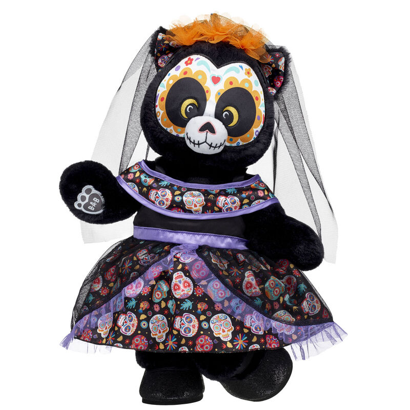 D&iacute;a de los Muertos Cat Stuffed Animal Dress Gift Set - Build-A-Bear Workshop&reg;