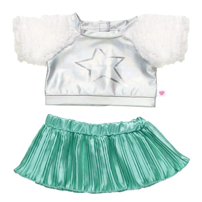 Honey Girls Sparkly Star Top and Skirt Set