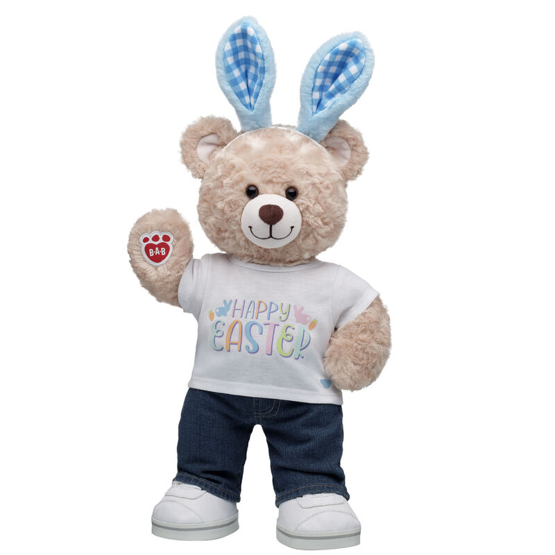 Happy Hugs Teddy Bear Happy Easter Gift Set by Build-A-Bear