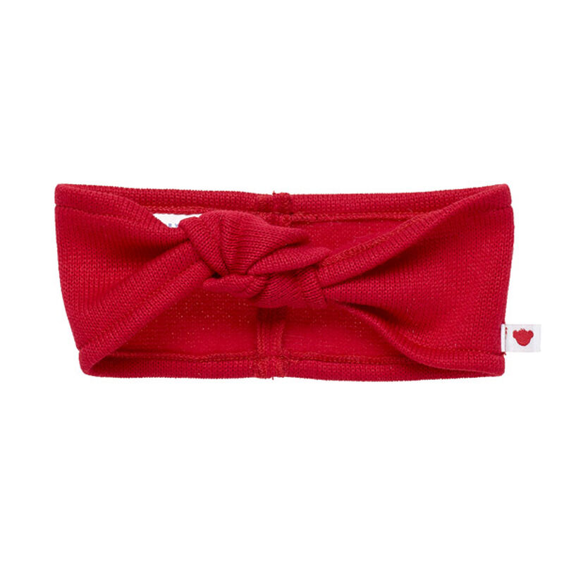 Red Knit Head Wrap