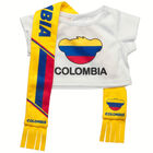 Colombia Scarf and T-Shirt Set by Build-A-Bear