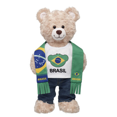 Brazil Scarf and T-Shirt Set