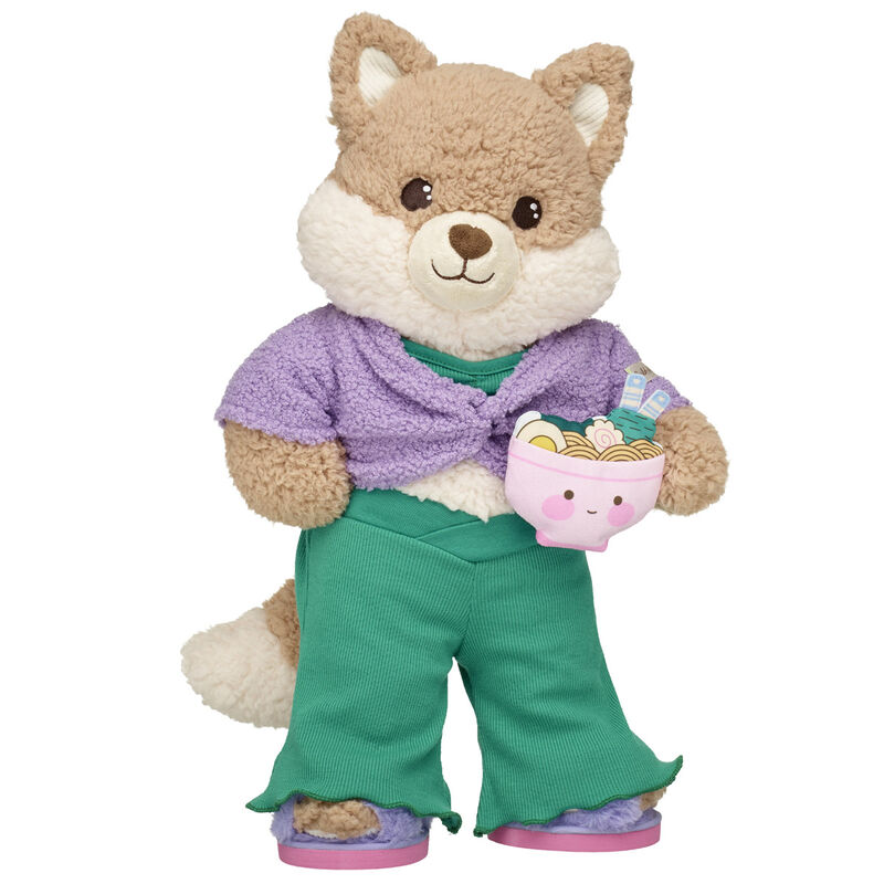 Fuzzy Fox Stuffed Animal Ramen Gift Set - Build-A-Bear Workshop®