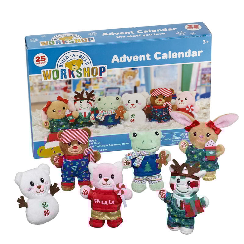 2025 Advent Calendar - 25 Pieces Included - Build-A-Bear Workshop®